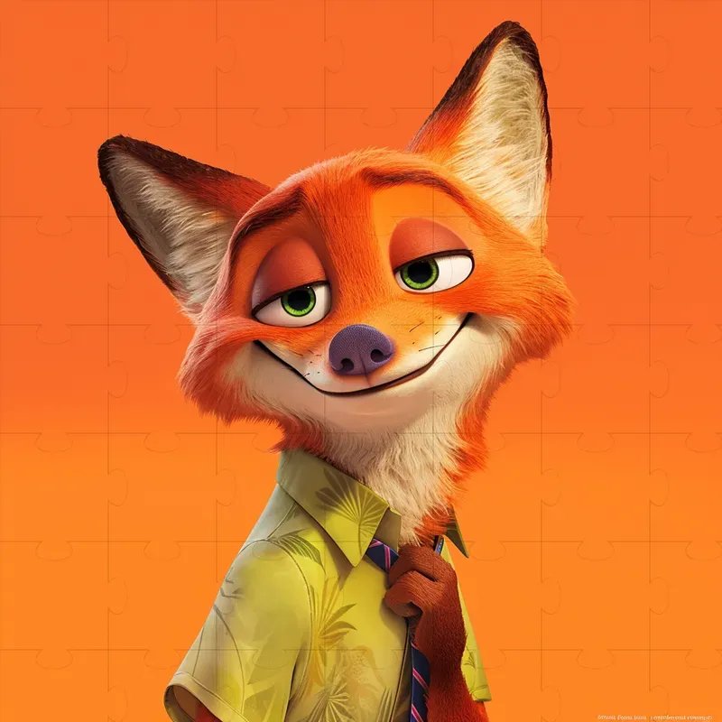 3D Zootopia Portrait Characters
