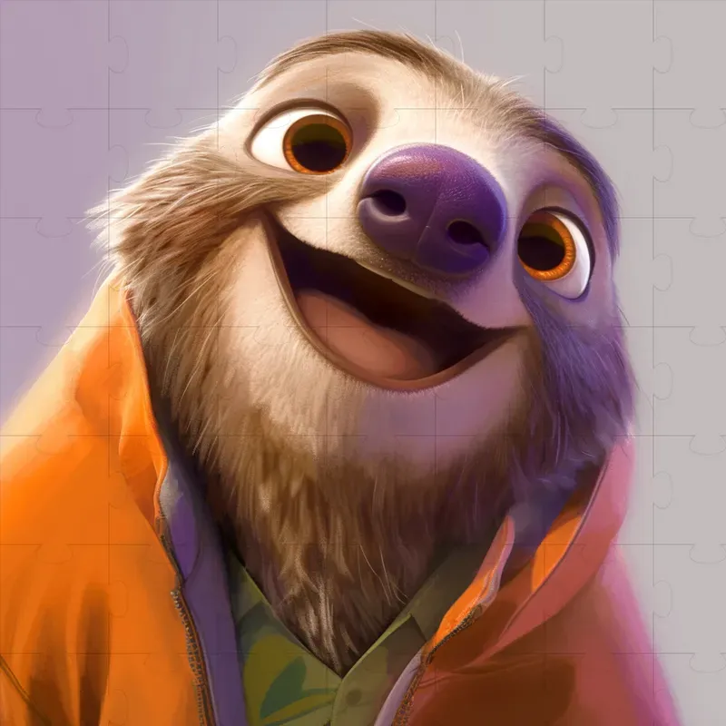 3D Zootopia Portrait Characters