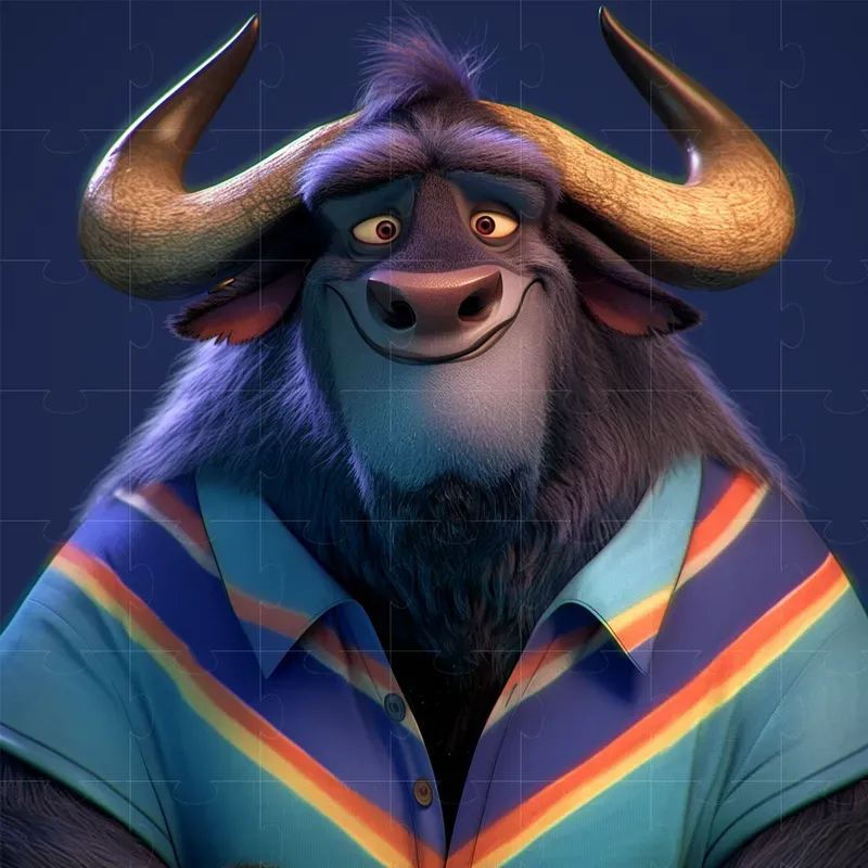 3D Zootopia Portrait Characters
