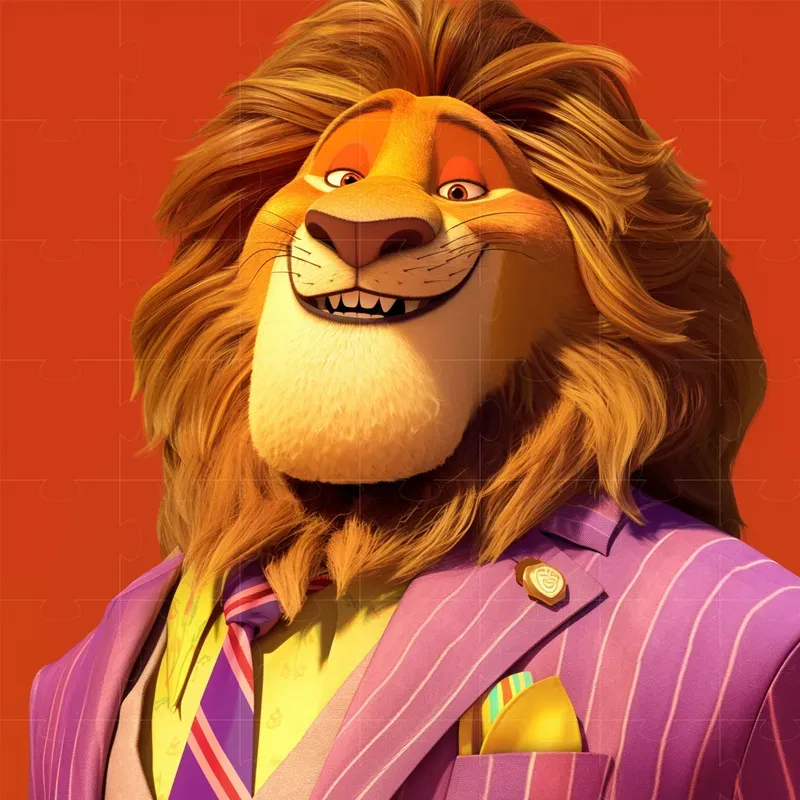 3D Zootopia Portrait Characters