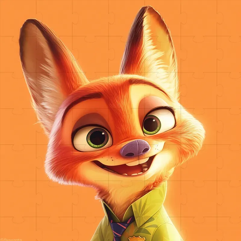 3D Zootopia Portrait Characters