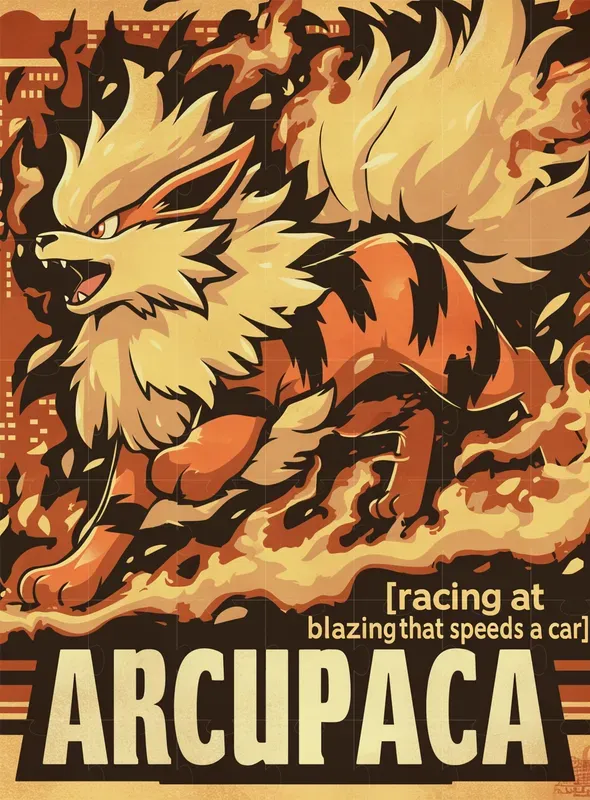 Vintage Pokemon Posters