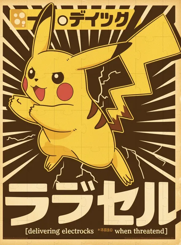 Vintage Pokemon Posters