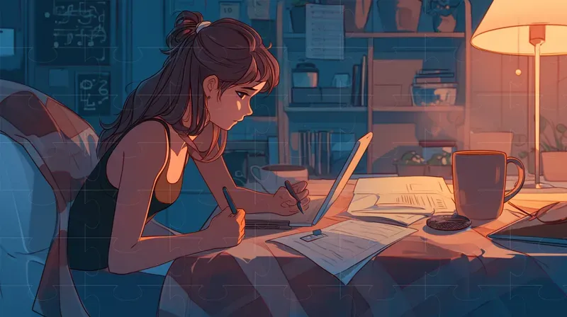 Lofi Animated Gif YouTube Illustrations