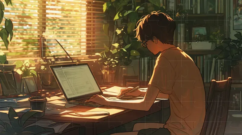 Lofi Animated Gif YouTube Illustrations