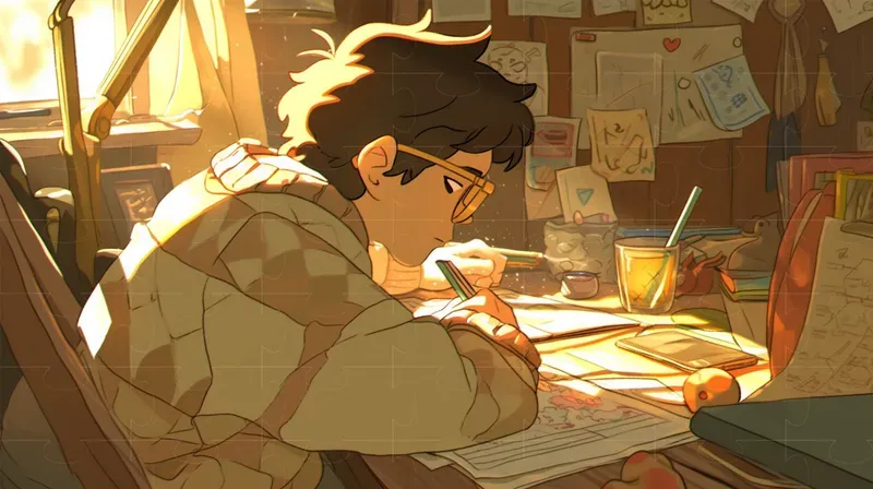 Lofi Animated Gif YouTube Illustrations
