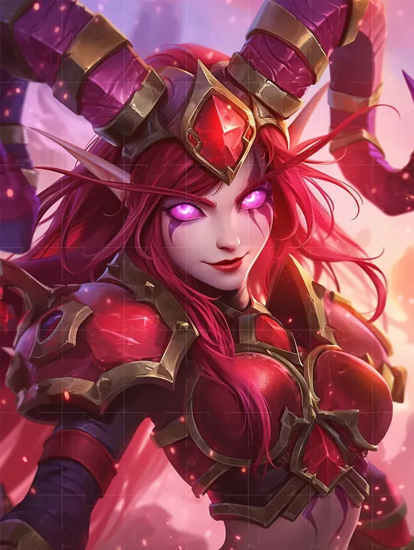 Warcraft Chara Design Style Art