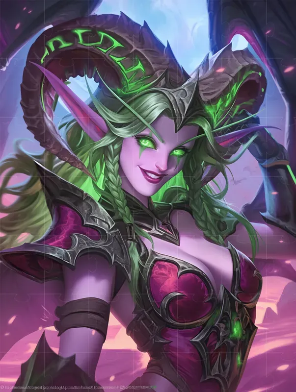 Warcraft Chara Design Style Art