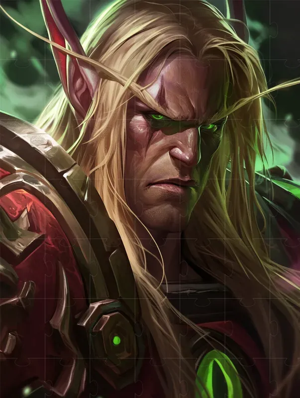 Warcraft Chara Design Style Art