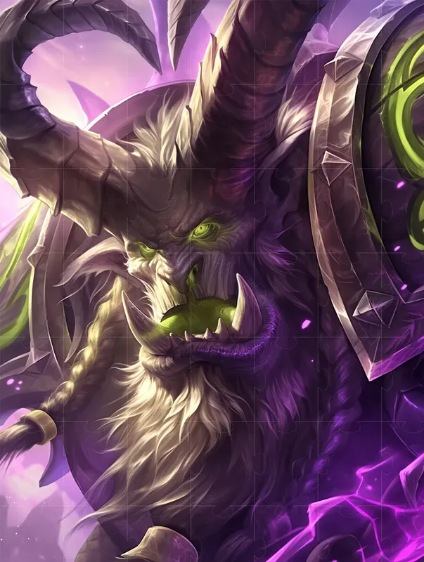 Warcraft Chara Design Style Art