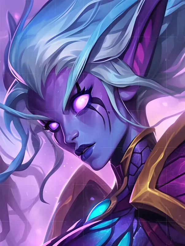 Warcraft Chara Design Style Art