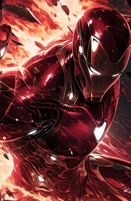 Marvel Comic Action Pose Illustrations