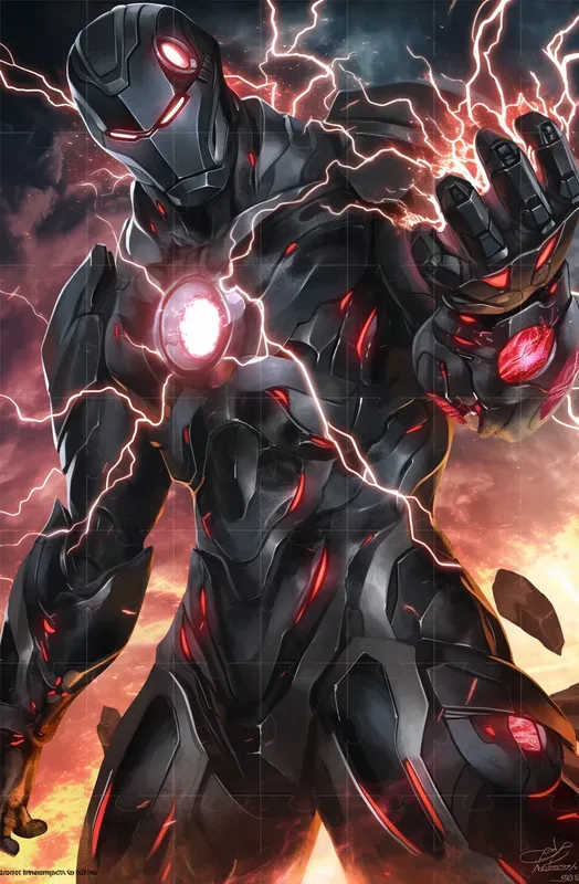 Marvel Comic Action Pose Illustrations