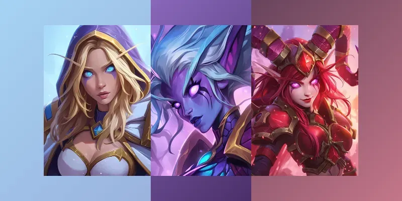 Warcraft Chara Design Style Art generated by undefined