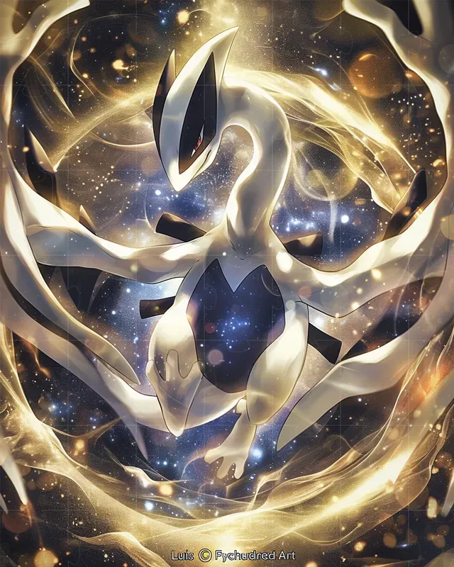 Legendary Pokemon Illustrations