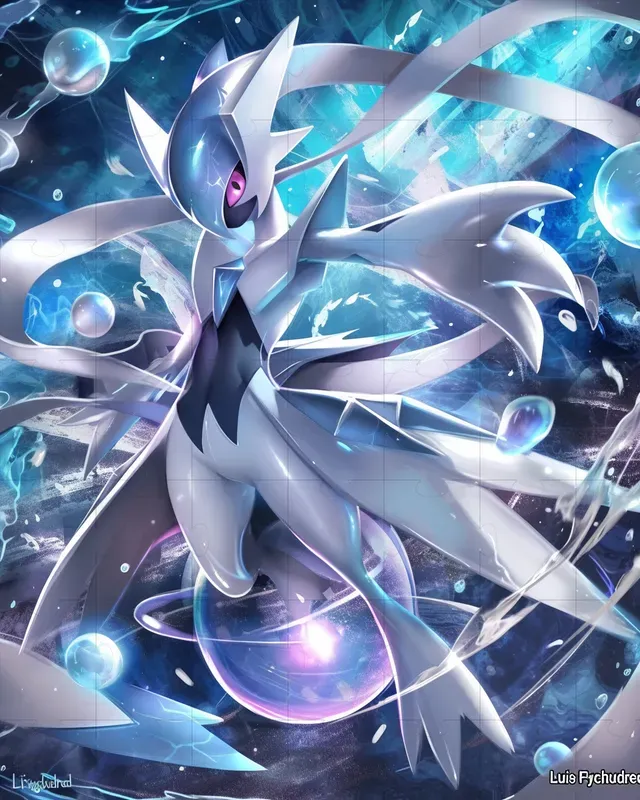 Legendary Pokemon Illustrations