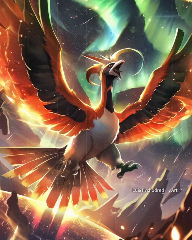 Legendary Pokemon Illustrations