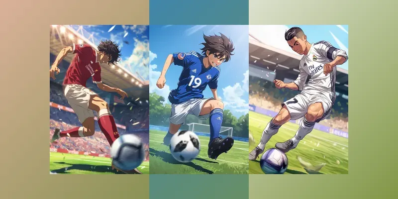 Screenshots Soccer Manga Anime generated by undefined