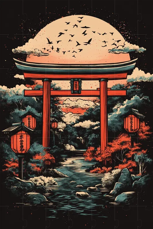 Japanese Style Tattoo Design Vectors