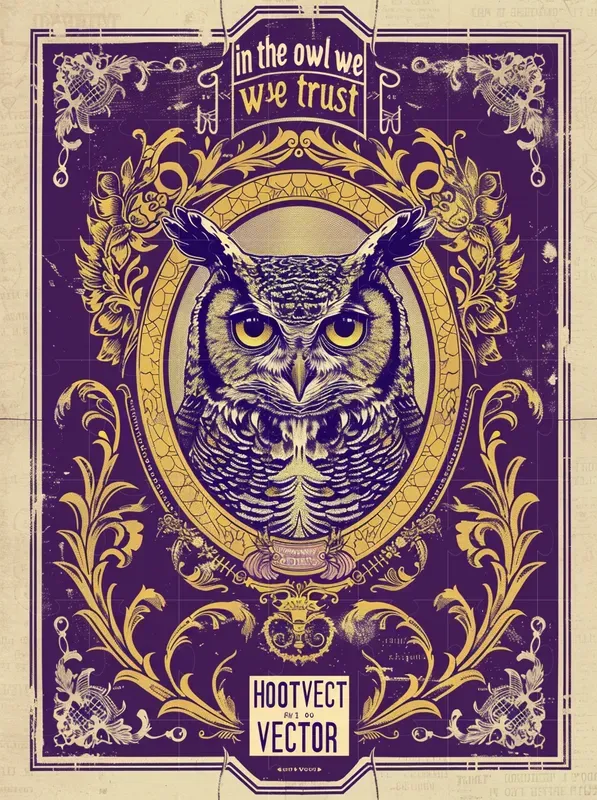 Shepard Fairey Lithography Style Animals