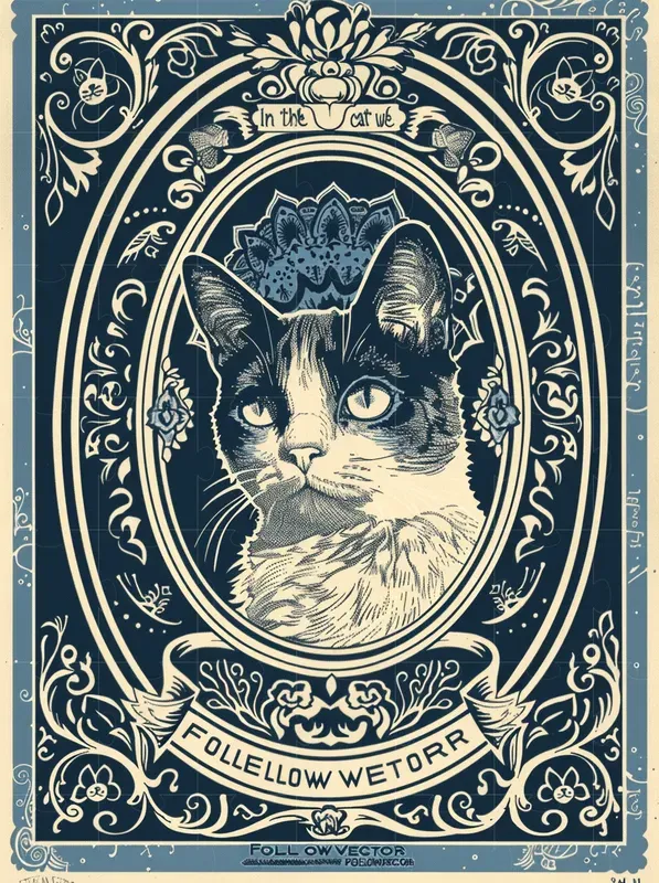 Shepard Fairey Lithography Style Animals