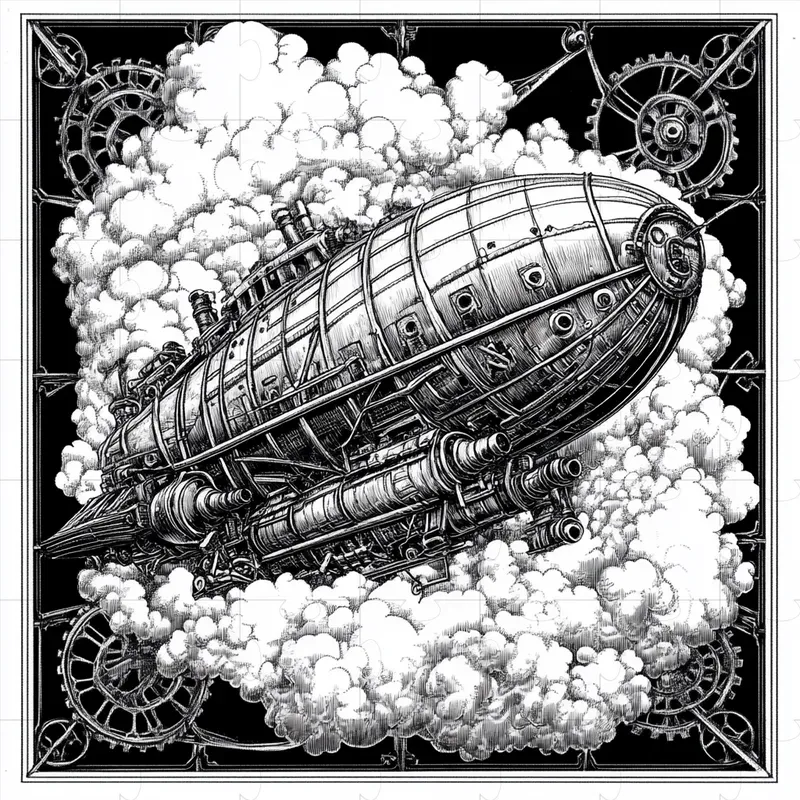 Black And White Traditional Engravings