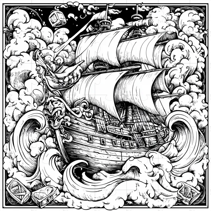 Black And White Traditional Engravings