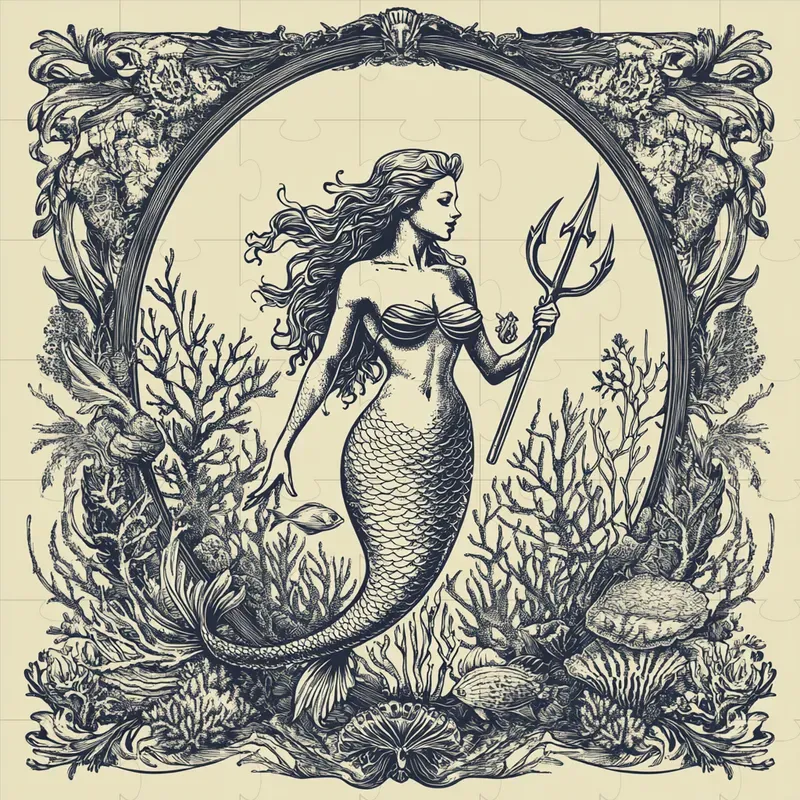Black And White Traditional Engravings