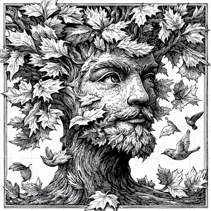 Black And White Traditional Engravings