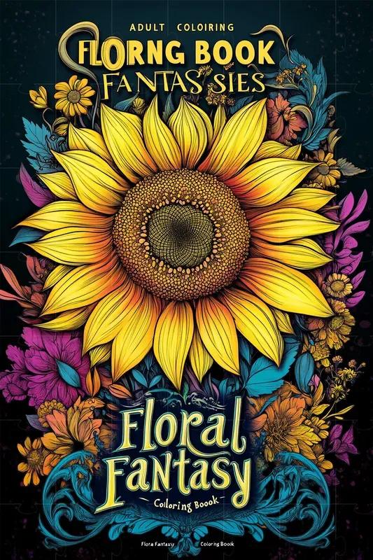 Adult Coloring Book Covers