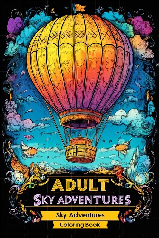 Adult Coloring Book Covers