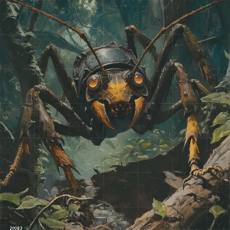 Hyper Realistic Giant Bug Paints