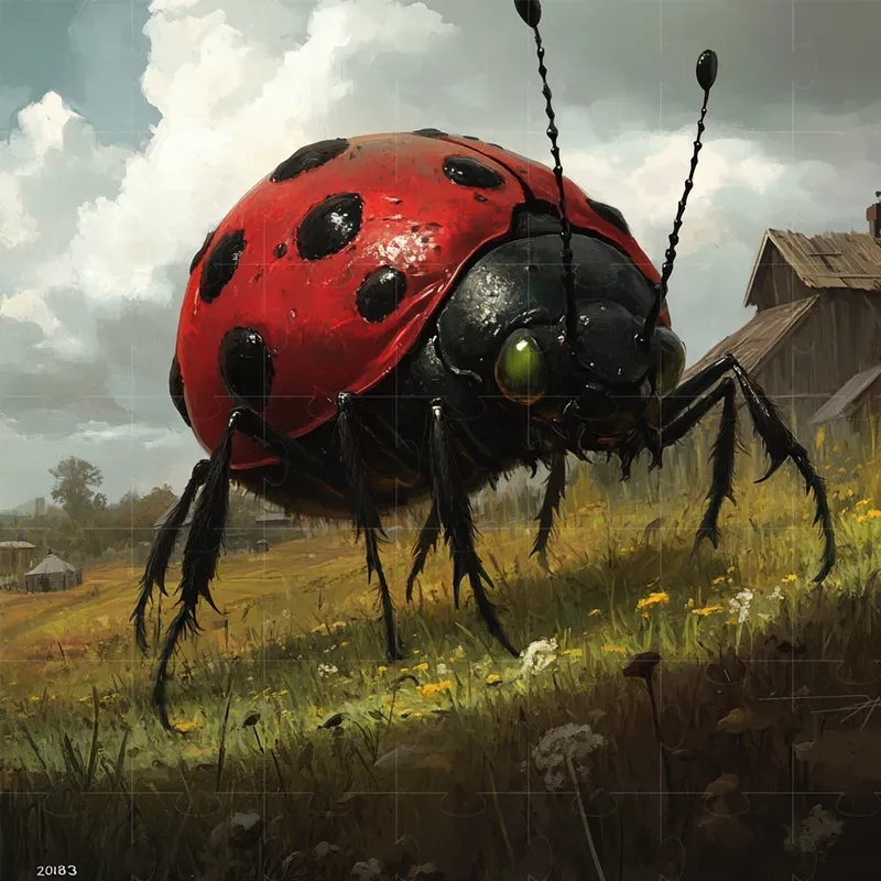 Hyper Realistic Giant Bug Paints