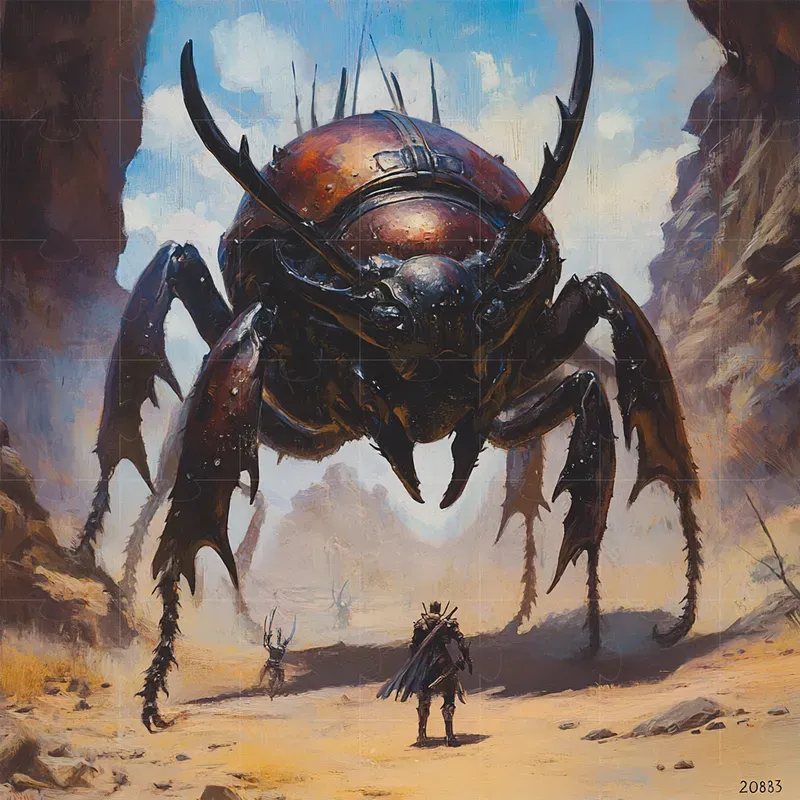 Hyper Realistic Giant Bug Paints