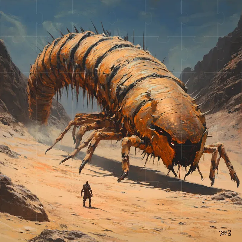 Hyper Realistic Giant Bug Paints