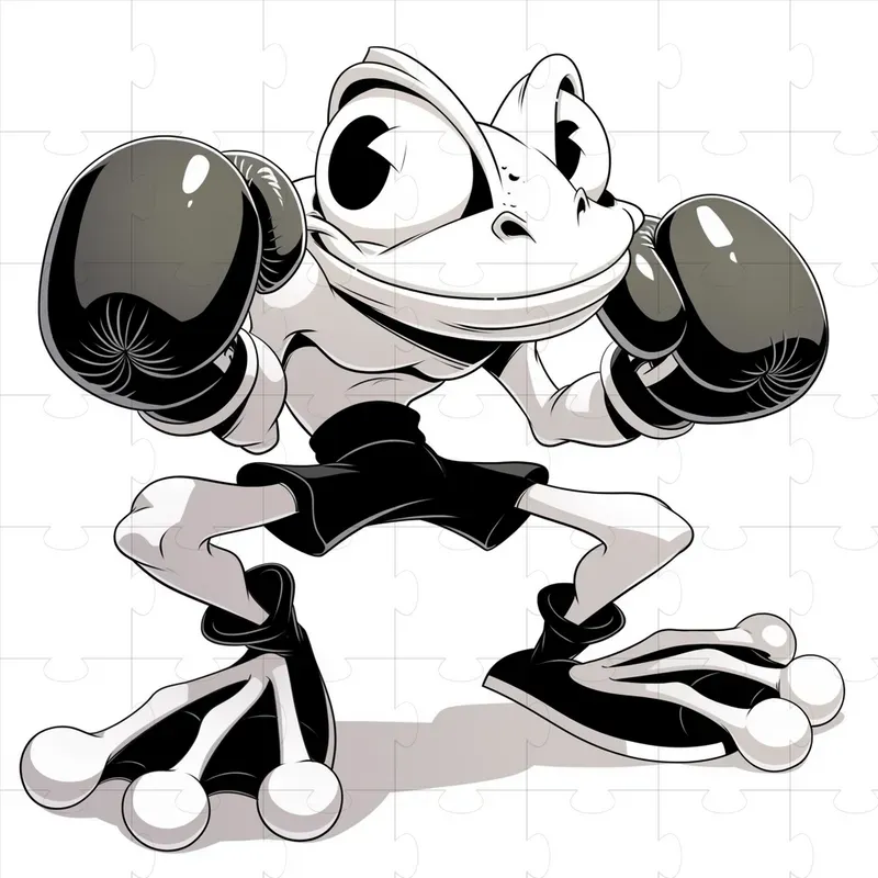 Black And White Rubber Hose Characters