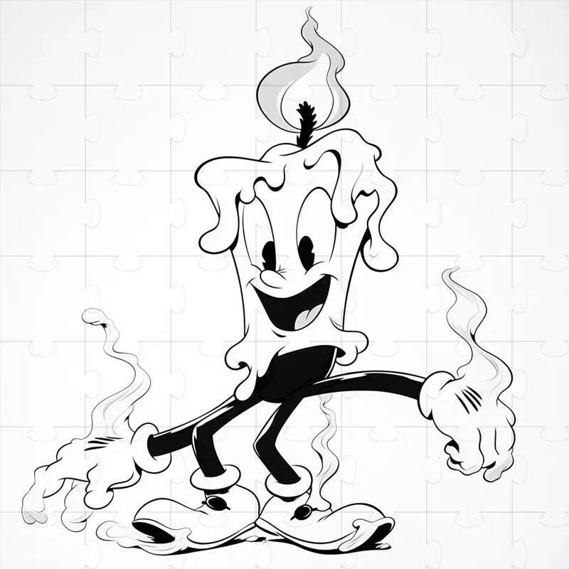 Black And White Rubber Hose Characters