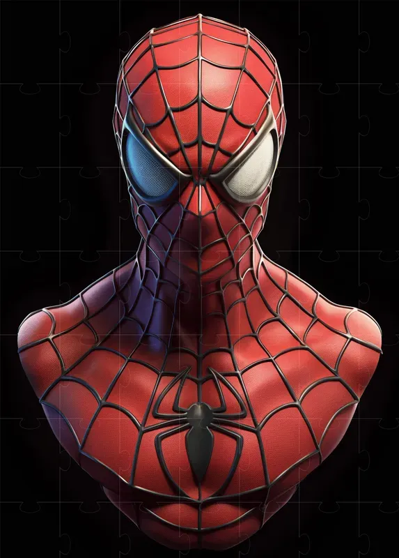 Marvel Head Sculptures Made Of Plasticine