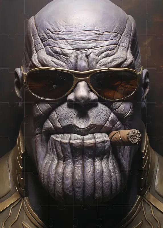 Marvel Head Sculptures Made Of Plasticine