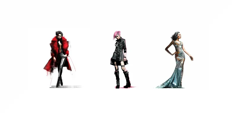Modern Women Modern Fashion generated by undefined