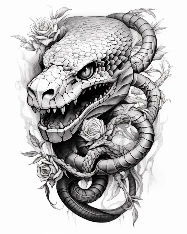 Animal Tattoo Sketches