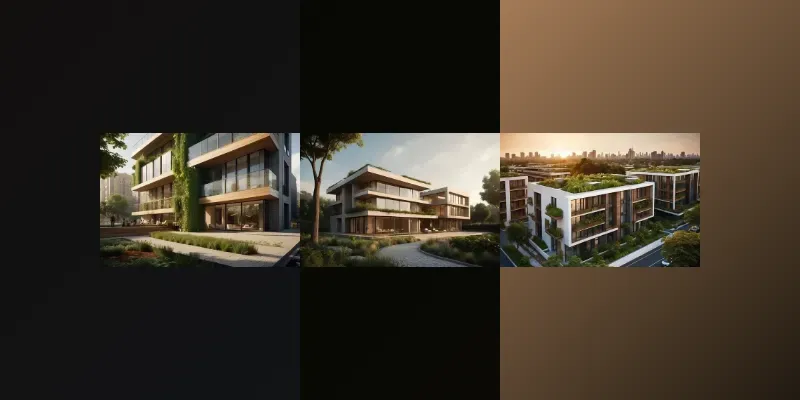 Green Architecture Inspirations generated by undefined