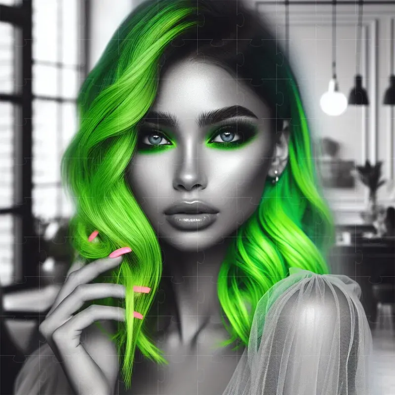 Neon Noir Portraits