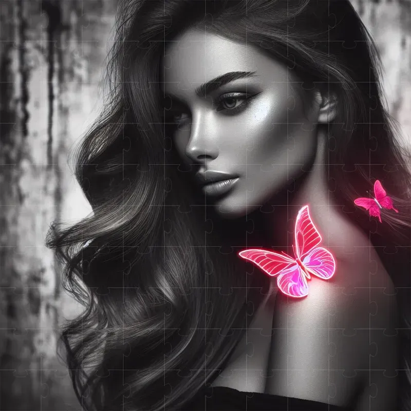Neon Noir Portraits