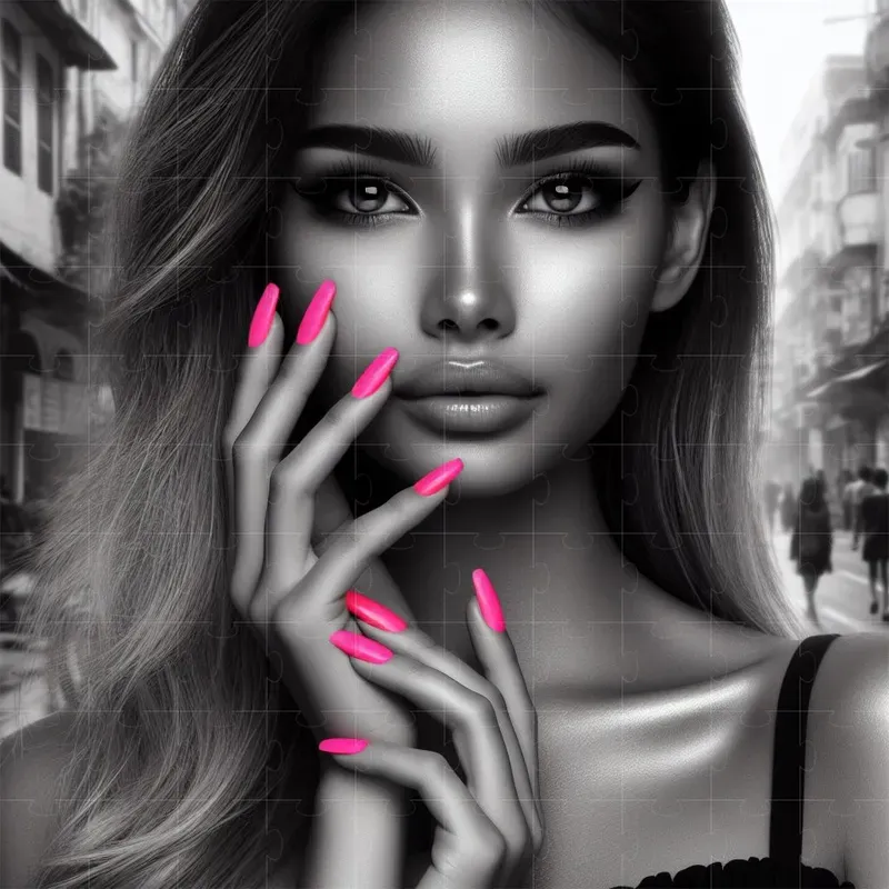 Neon Noir Portraits