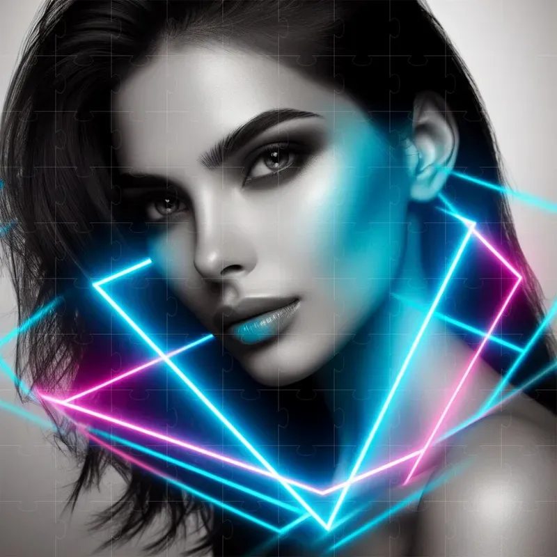 Neon Noir Portraits