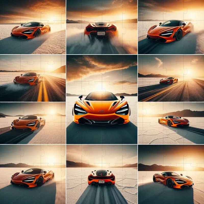 Hyperdetailed Vehicle Showcase Grids