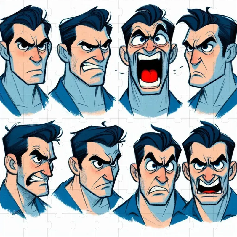 Vintage Disney Character Expression