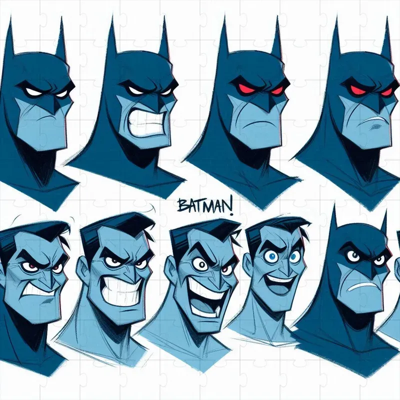 Vintage Disney Character Expression