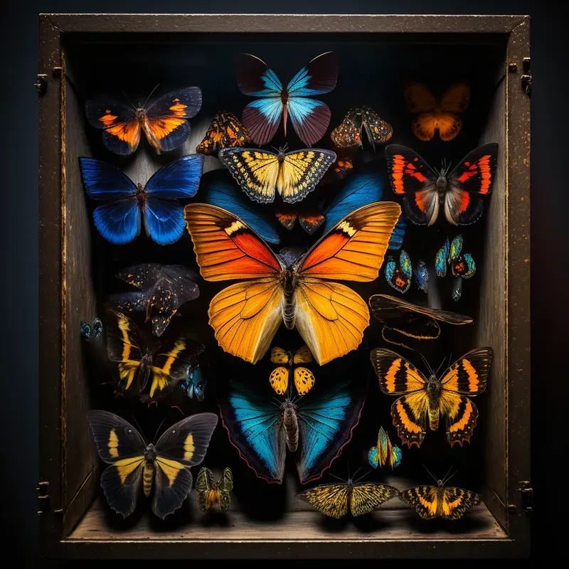 Vintage Insect Specimen Drawers